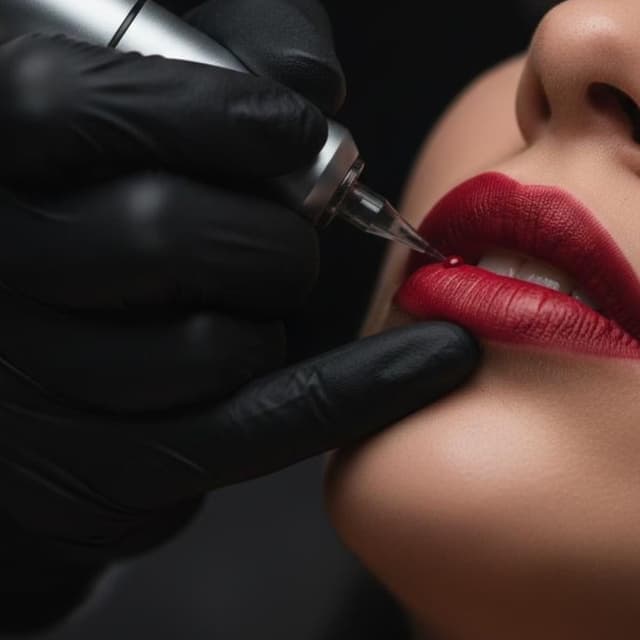 Full lip and care package at Divine Tattooing & Cosmetics in Gladstone, OR